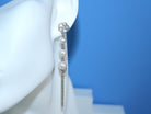Bauhinia Blakeana Burlesque Dangling Pearl Earrings