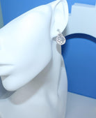 Clematis Mini Goddess Silver Earrings