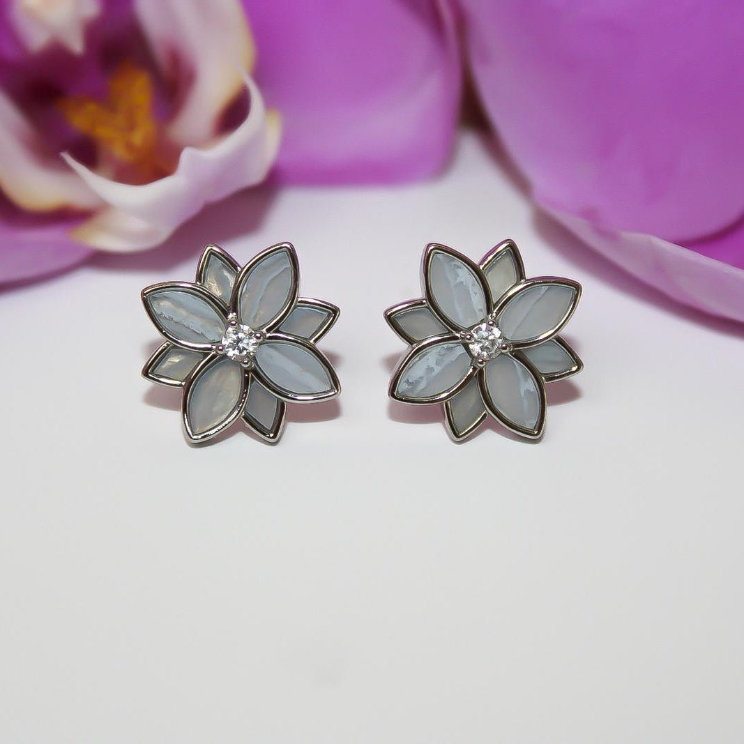 Clematis Chalcedony Classic Studs
