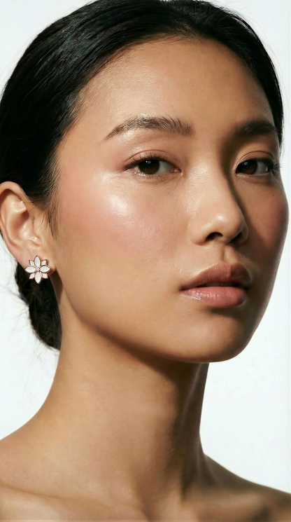 Clematis Pink Mother of Pearl Classic Studs